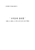 [영화의 이해] 로미오와 줄리엣에 대한 분석-1