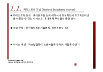 [기술경영] 와이브로 WiBro 표준화로드맵 및 추진전략-2