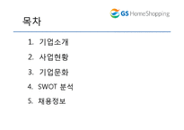 GS 홈쇼핑 분석 레포트-2