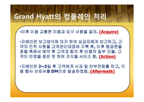 [호텔경영] 4개 호텔 Complain 컴플레인(고객불평) 사례 조사 및 분석3253-10