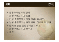 한국과 일본의 종합무역상사-2