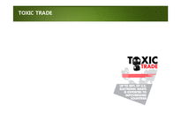 TOXIC TRADE 레포트-5