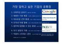 [조직관리] 구글의 기업문화와 인재관리 Google 조직관리 케이스 발표 PPT 구글러와 팀의 수평적 기업조직-4