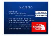 [마케팅] 아웃도어 시장의 블루오션을 개척한 노스페이스의 브랜드 마케팅 전략 PPT 파워포인트-2