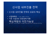[경영] 글로벌 비즈니스 환경의 변화와 한국기업의 신사업 내부진출 전략 - 유기적 성장과 비유기적 성장의 방법론과 대안 PPT-11