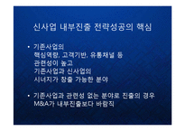 [경영] 글로벌 비즈니스 환경의 변화와 한국기업의 신사업 내부진출 전략 - 유기적 성장과 비유기적 성장의 방법론과 대안 PPT-15
