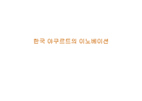 한국 야쿠르트의 이노베이션-1