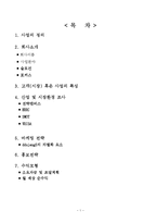 [사업계획서] 대학생 미팅사업계획서-2