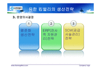 [생산관리] 유한킴벌리 생산전략-16