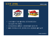 [기업분석] 맥도날드 놀부보쌈 롯데리아 피자헛 기업분석 성공요인 PPT-18