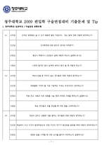 [편입] 청주대학교 편입학 문제모음(3개년)-1