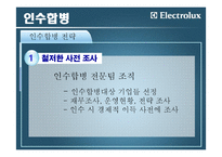 [국제경영] 일렉트로룩스(Electrolux) 해외인수합병전략-14
