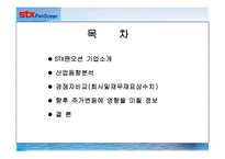 [화물운송론] STX 팬오션 기업분석-2