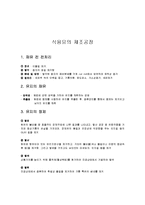 [식품가공학] 유지(식용유의 제조과정)-1