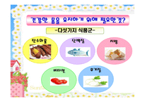 [영양교육 및 상담] 식품구성탑 영양교육 수업 ppt자료-7