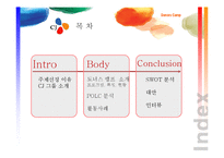 [경영학] CJ의 사회공헌활동 -도너스 캠프-2