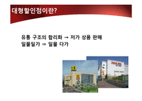 [시장환경] 대형할인점의 유통-8