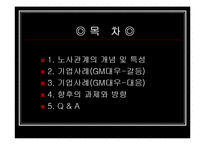 기업 노사관계 -GM대우 사례-2