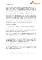 신 시장 진출을 위한 e-파트너십 -SK텔레콤과 하나로통신의 합병사례(SK 브로드밴드)-3