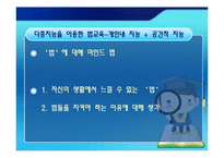 [교육심리학] 교육현장에서 다중지능의 활용방안-17