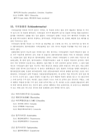 [환경미생물학]동물 분류표-14