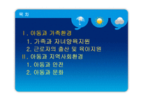 [아동복지] 아동과 환경-2
