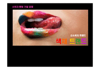 [소비자 행동] 색채 트랜드-1