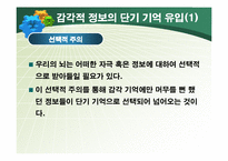 [심리학] 단기 기억과 장기 기억-7