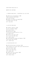문화사(서양)와 관련된 영화 소개-1