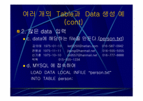 [참고]MySQL tutorial 두번째 세미나 자료(파워포인트)-9