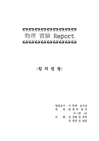 힘의 평형 레포트-1