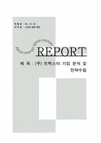 [경영분석](주)트렉스타 기업분석 및 전략수립-15