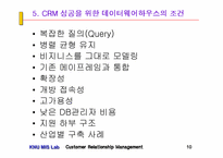 CRM의 이론과 사례(2) - 3~4장-10