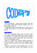 [과학] 수질 COD 실험-1