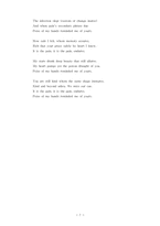 [영문] 영시의 시형식(verse form)-7