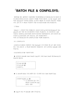 [컴퓨터] 기초강의(CONFIG,MEMORY..-19