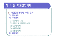[교육행정] 제12장 학교 경영 계획-16