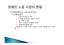 [장애인문제] 장애인 고용의 현황 및 문제점과 활성화 방안-15