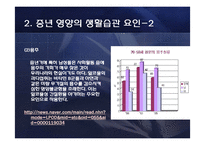 [생애주기영양학] 중년 남성의 영양문제와 개선법-10
