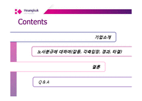 [노사관계] 흥국생명 정리해고, 해고자 복직문제-2