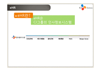 [경영정보시스템] CJ 그룹포탈 및 eHR system-12