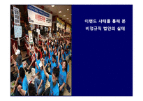 [인적자원관리] 이랜드 사태를 통해 본 비정규직 법안의 실태-1