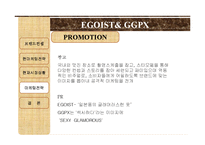 [패션마케팅] EGOIST와 GGPX에 현재 마케팅 전략-20