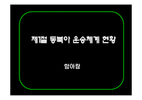 [동북아경제] 동북아 물류체계 현황과 발전방향-3