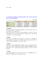 [재무관리](주)코오롱 재무제표분석-7