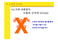 [리더십론] 지도자의 자질과 덕목 -노무현 리더십-19