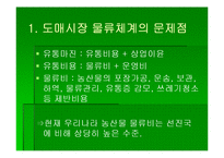 [식품유통] 농산물 도매시장 물류체계 개선 방향-4