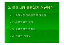 [식품유통] 농산물 도매시장 물류체계 개선 방향-14