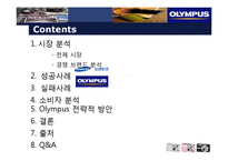 [마케팅] 디카시장 올림푸스 성공사례와 실패사례-2