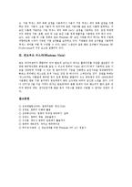 [윈도우즈, Windowns] 윈도우즈(Windows)의 특성, 윈도우즈(Windows)의 역사, 윈도우즈(Windows)의 사용방법과 윈도우즈 3.1, 윈도우즈 98, 윈도우즈 XP, 윈도우즈 비스타에 관한분석-14